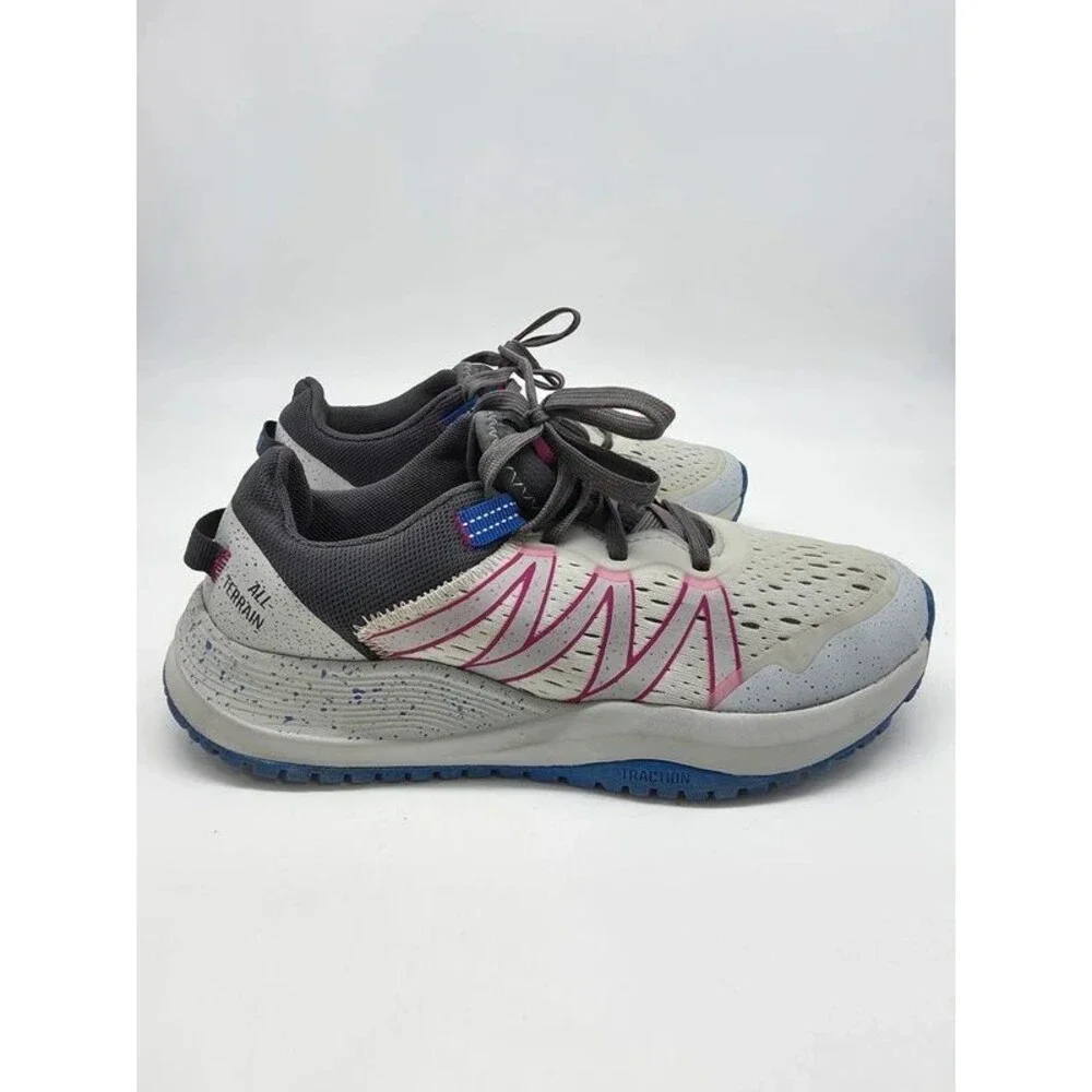 Avia All Terrain Trail Running Shoes Womens Size 8 Gray Pink WMAV41ES10 Sneaker
